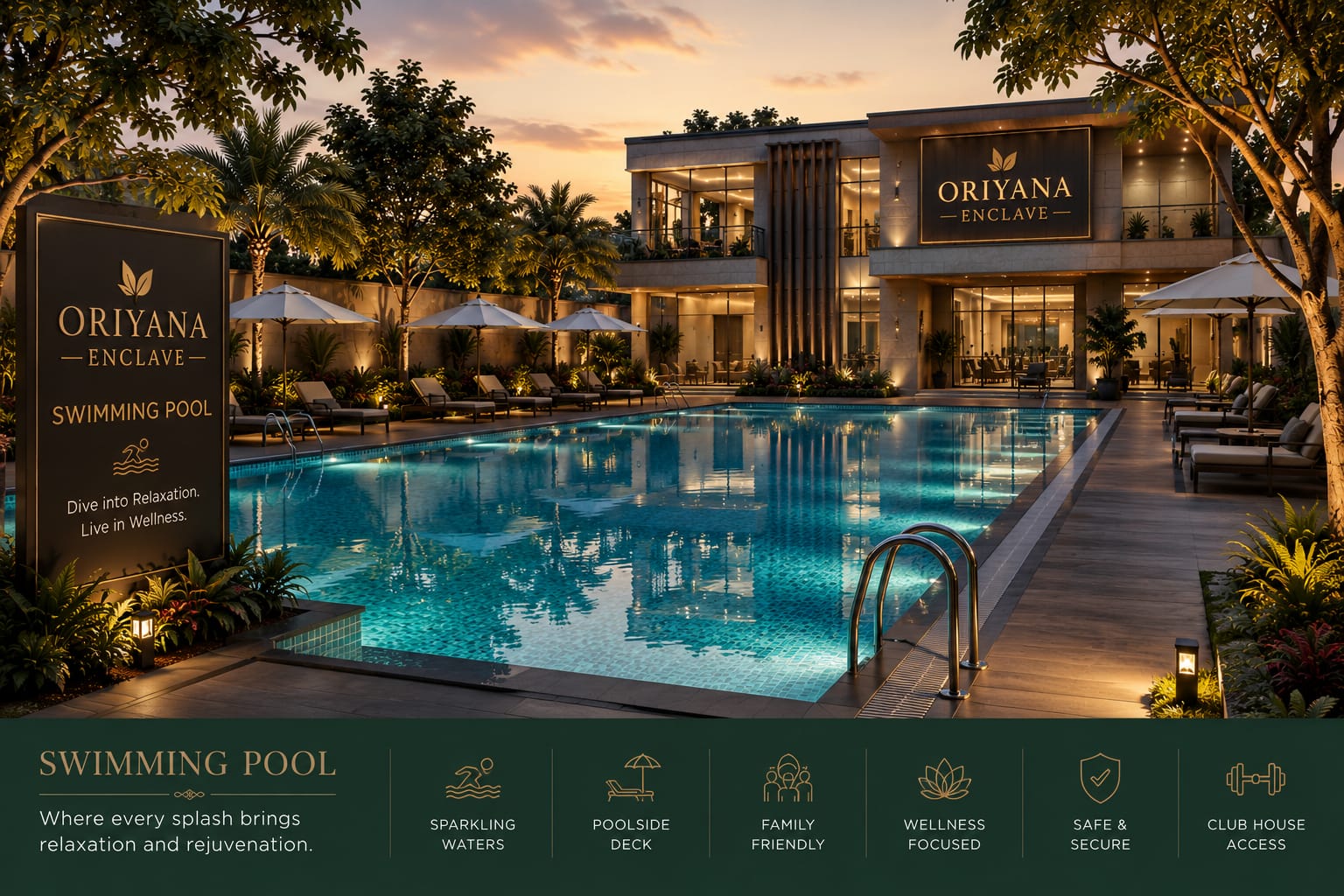 Oriyana Enclave Swimming Pool